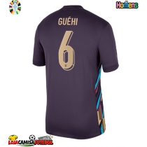 Camisa de Futebol Inglaterra Marc Guehi #6 Equipamento Secundário Europeu 2024 Manga Curta